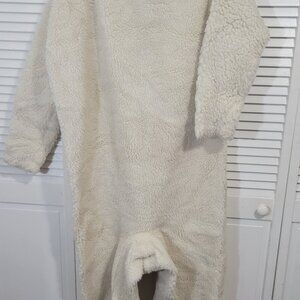 One-piece thick berber fleece onesie size XL